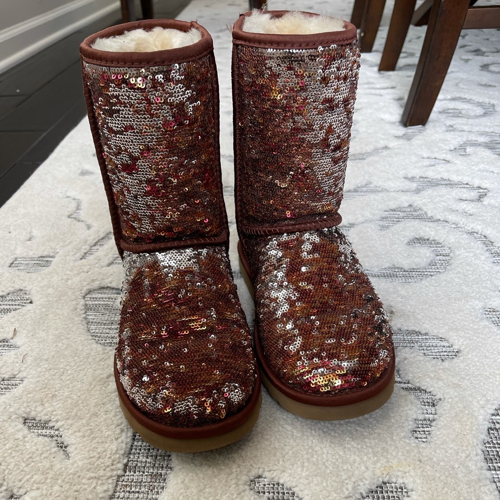 Ugg Sequin Boots size 6